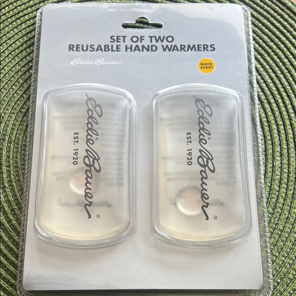 Eddie Bauer Transparent Hand Warmers Set - Picture 1 of 2